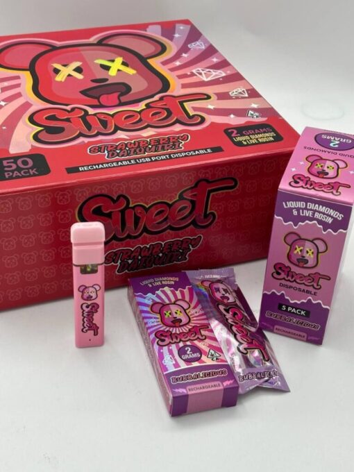 Sweet Carts Disposable are now available in stock online for affordable prices, buy sweet carts the brand disposable​ online now.